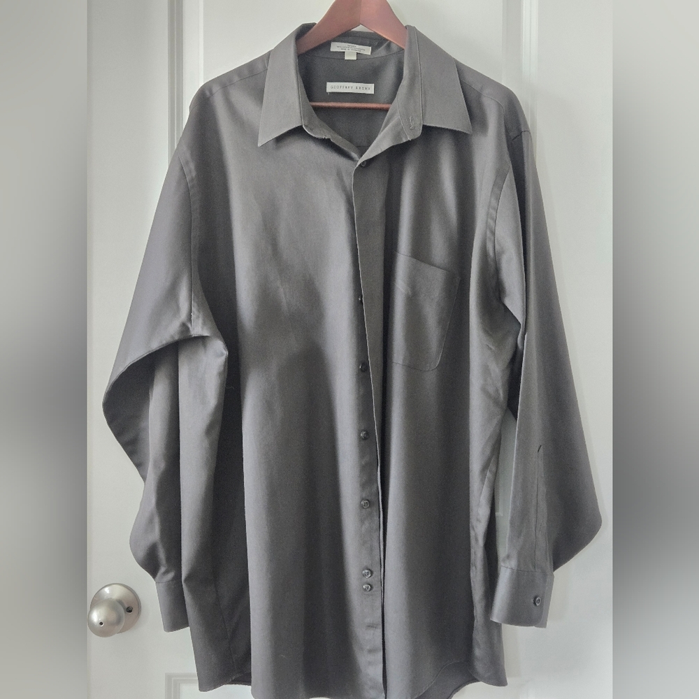 Geoffrey Beene Charcoal Dress Shirt